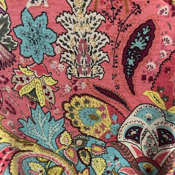 Colorful Paisley Women's Dress - Picture 3 of 4